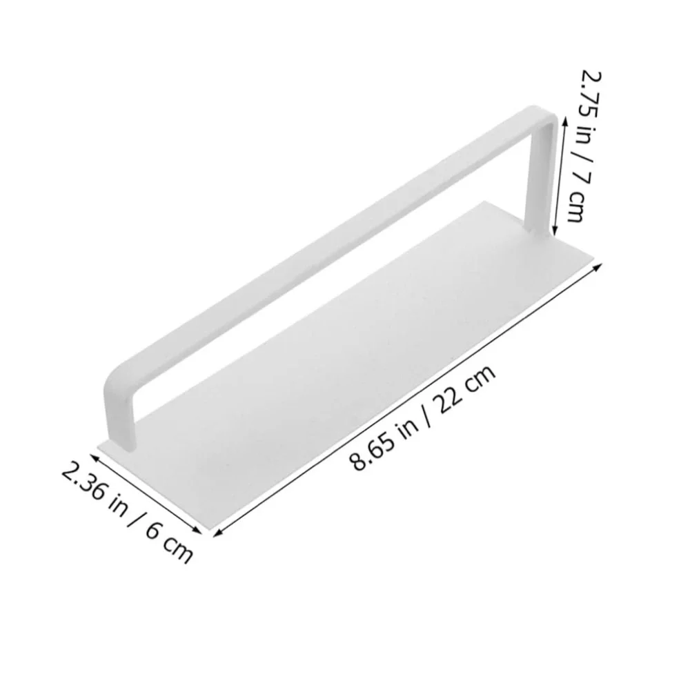 White Magnetic Towel Rack